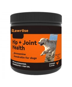 Rawrose Hip & Joint Health Chews for Dogs – Glucosamine, Chondroitin, and MSM for Mobility and Joint Care