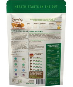 Perfect Poop Digestion & General Health Supplement for Dogs: Fiber, Prebiotics, Probiotics & Enzymes Relieve Digestive Conditions, Optimize Stool, and Improve Health (Cheddar Cheese, 4.2 oz)